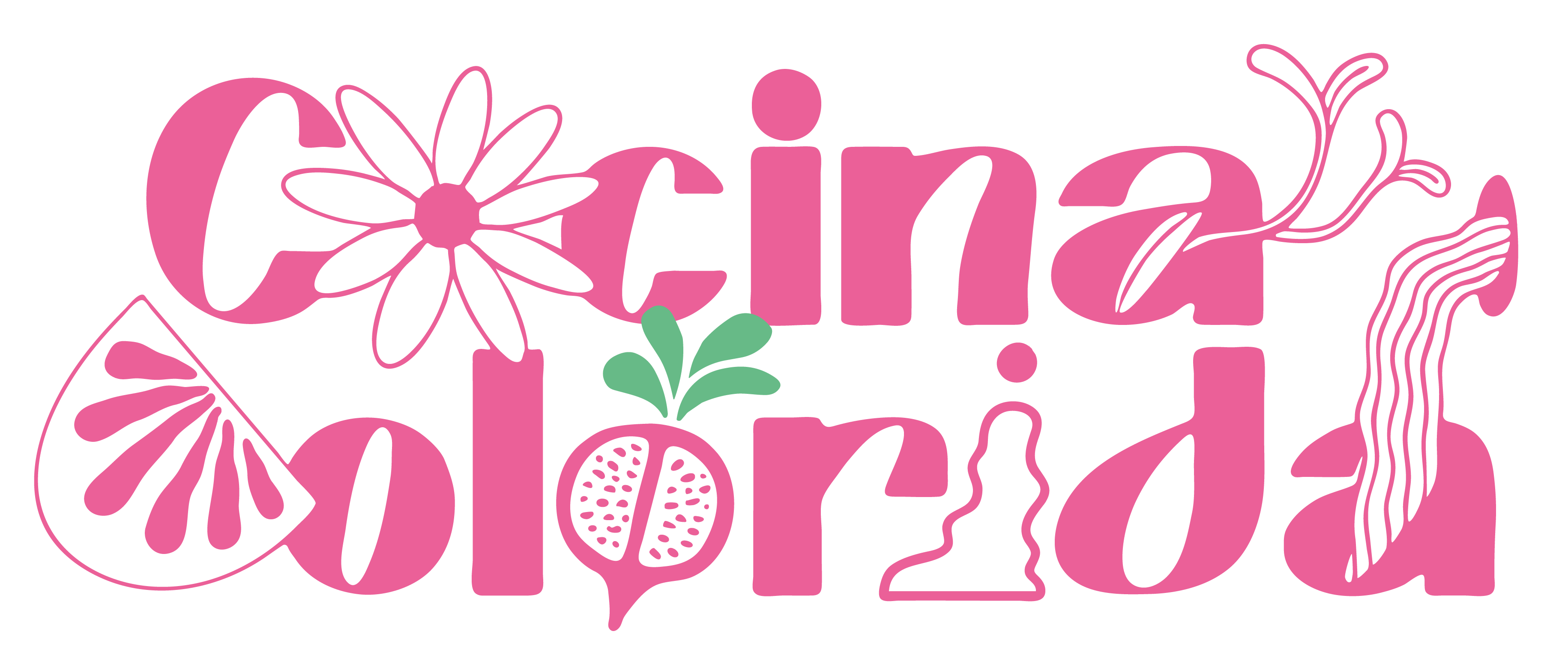 logo cocina colorida